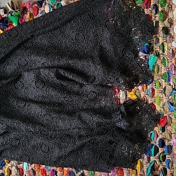 NWT ANTHROPOLOGIE BLACK DRESS Lace.NEW WITH TAGS - Picture 10 of 15